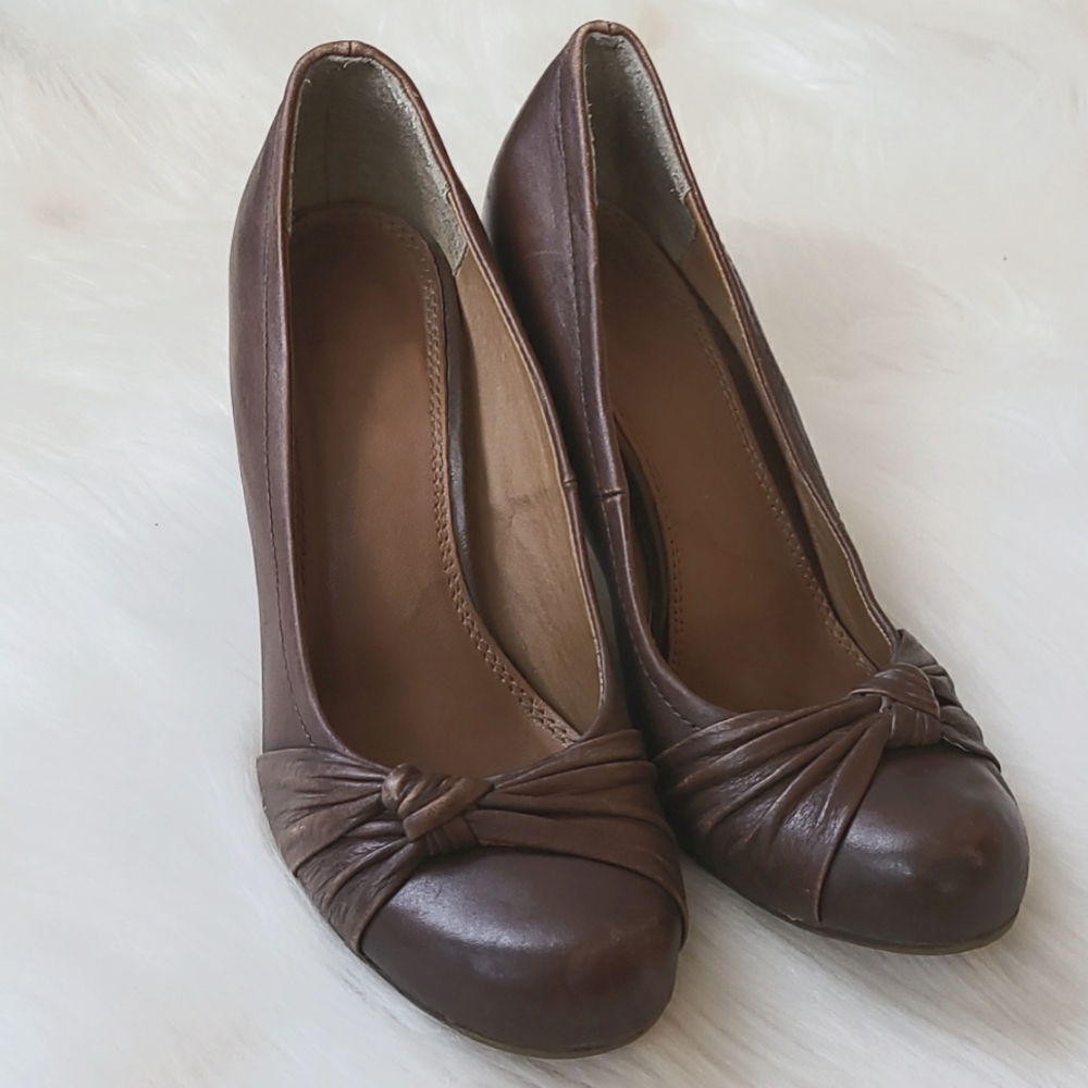 Aldo brown Mary Jane heels size 38 - Picture 2 of 4